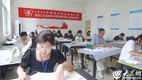 2024年濰坊市職業(yè)技能大賽 民間工藝品制作之風箏繪制項目比賽在營利性民辦職業(yè)技能培訓機構成功舉辦